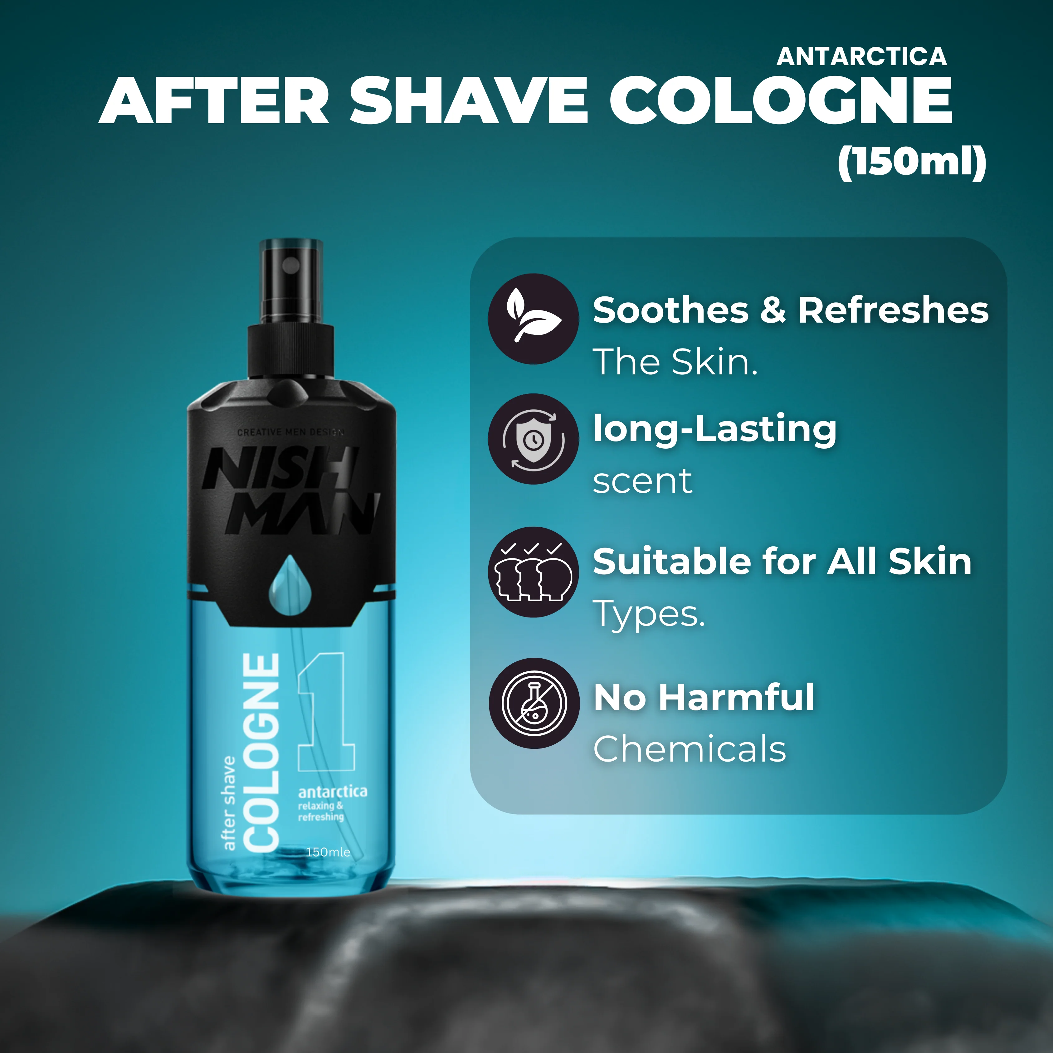 After Shave Cologne 01 – Antarctica (REBUL ICE) - Image 3