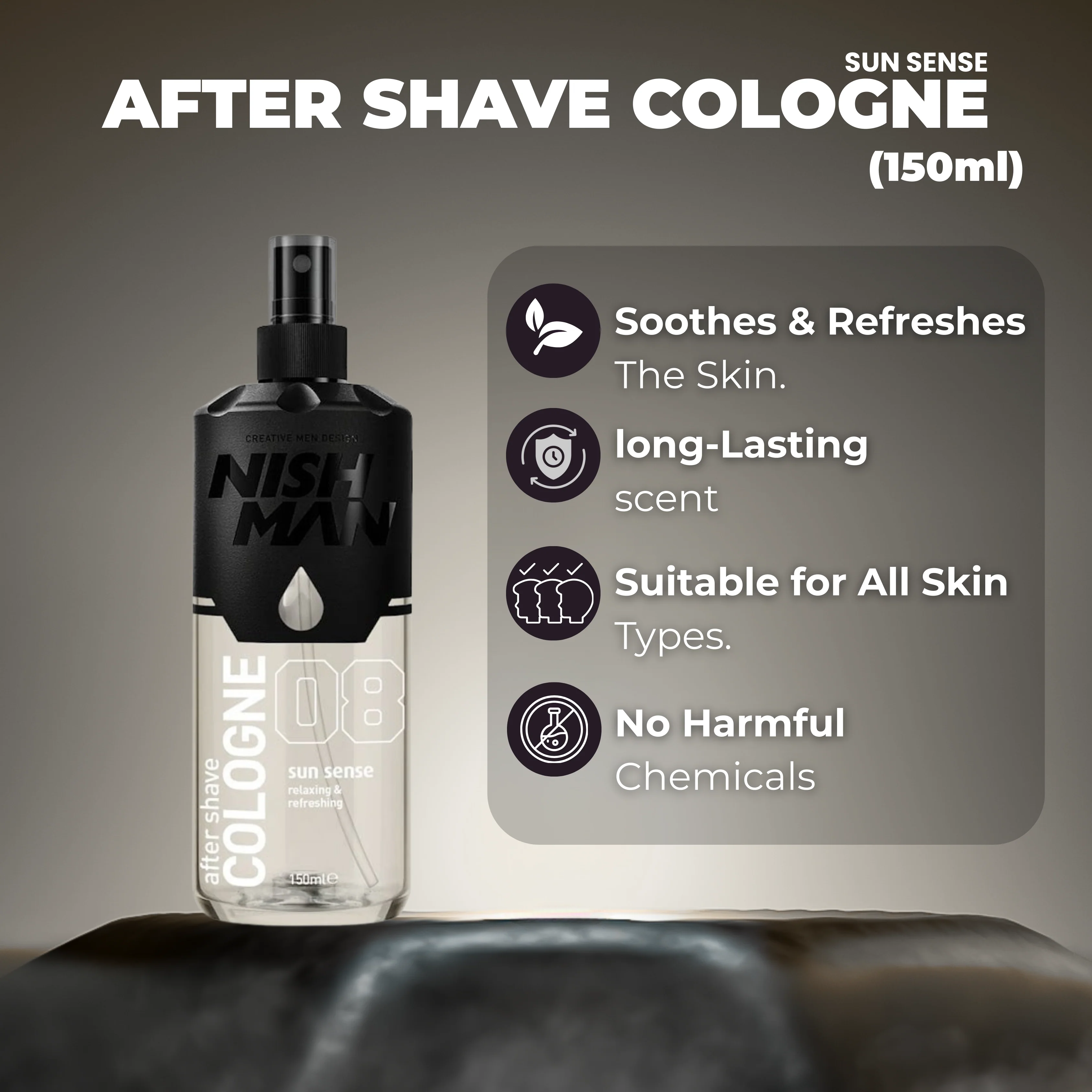 After Shave Cologne 08 – Sun Sense (GIVENCHY PI) - Image 3