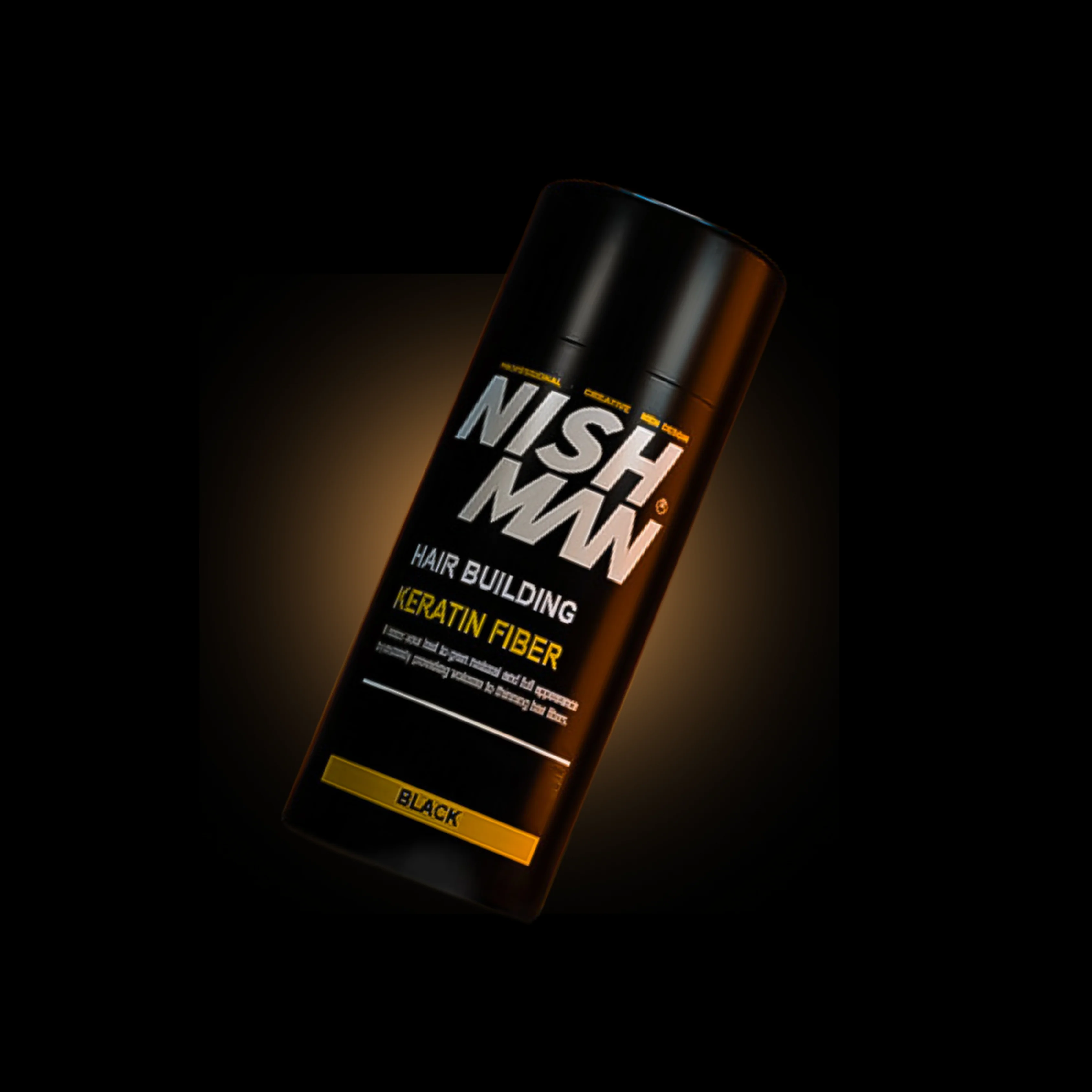 Nishman Hair Building Keratin Fiber Black