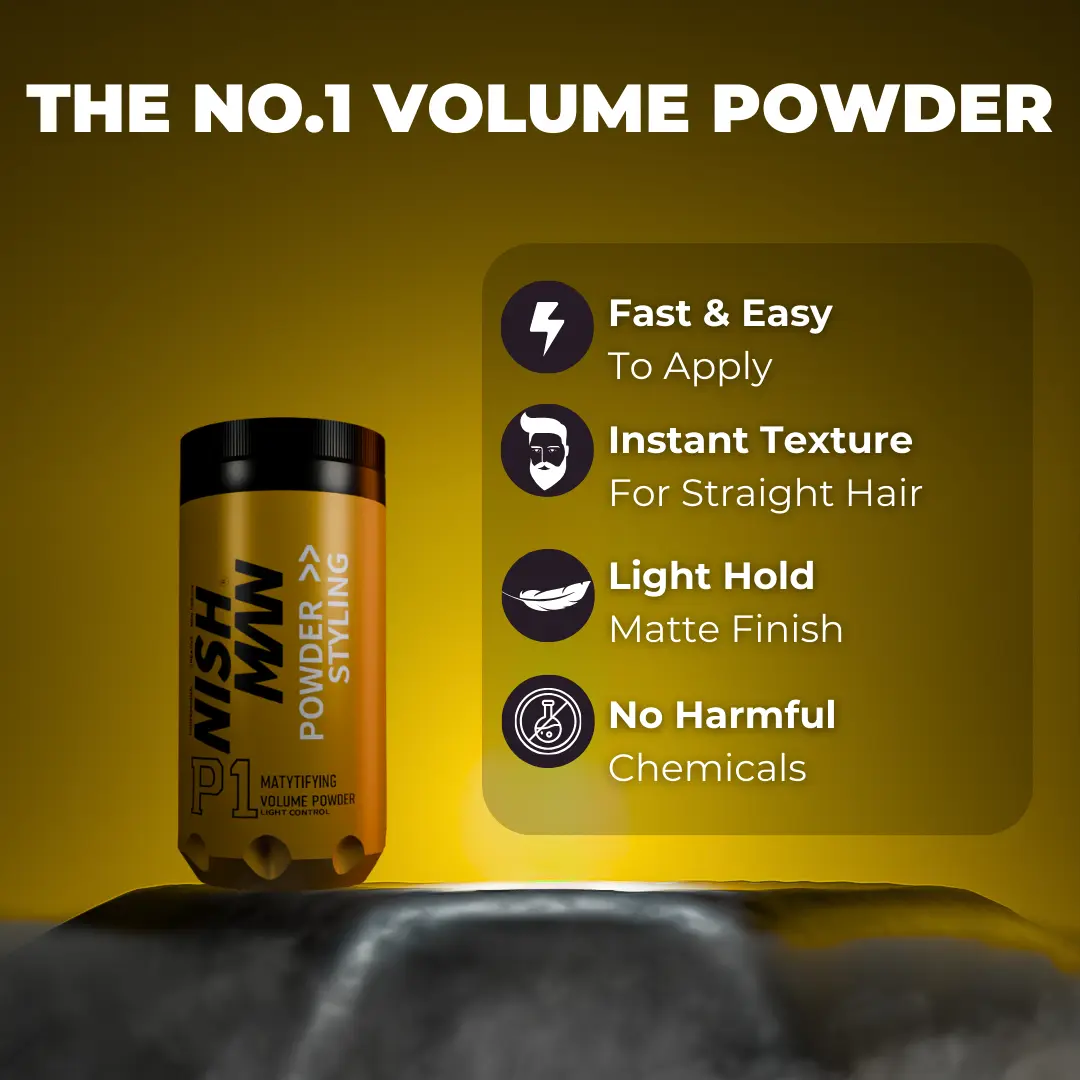 Nishman Texture Volume Powder Light Control P1 | Medium Hold & Zero Shine 20gr - Image 3
