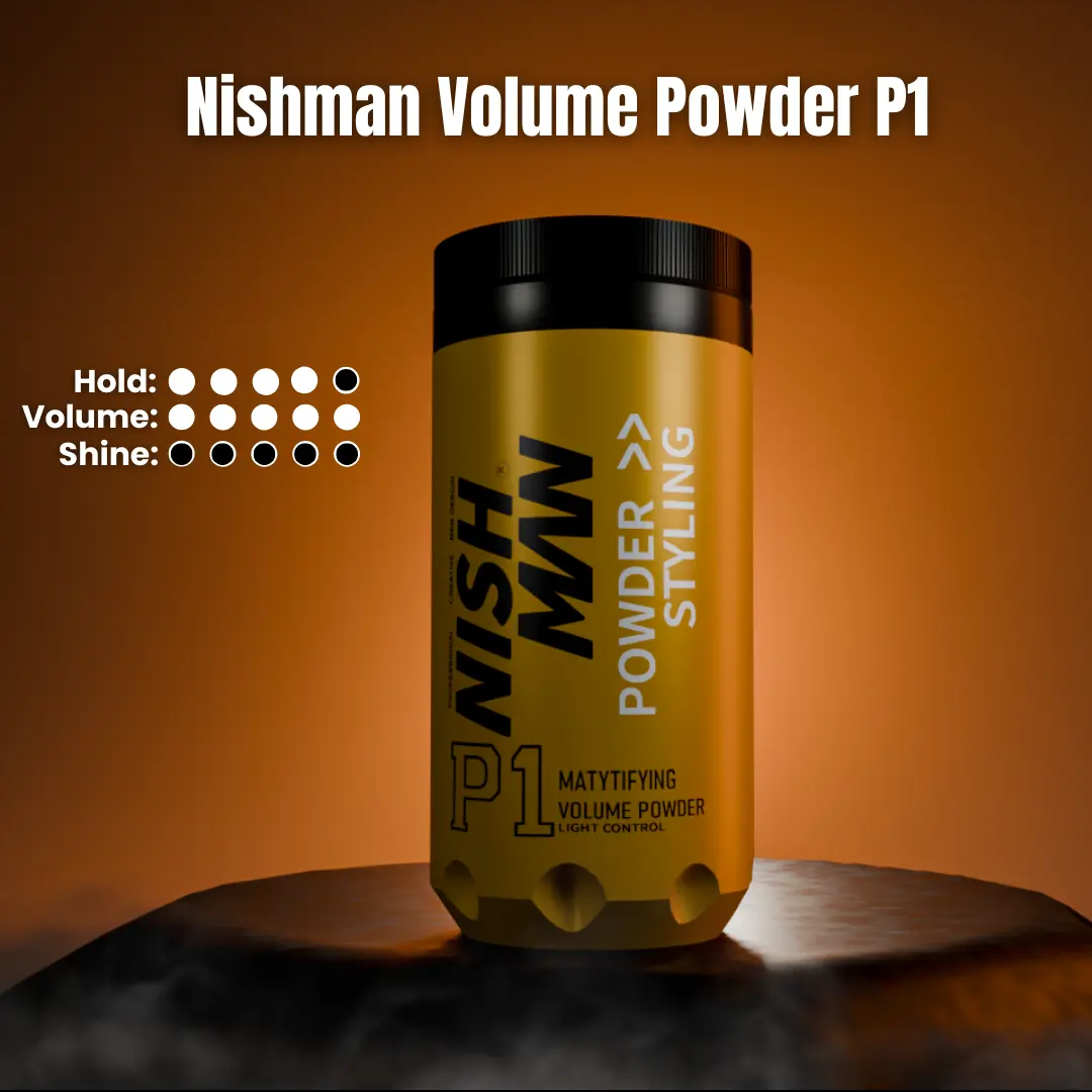Nishman Texture Volume Powder Light Control P1 | Medium Hold & Zero Shine 20gr - Image 4